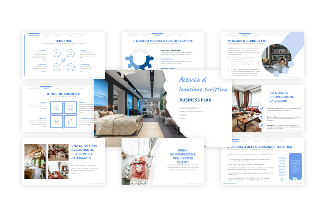 Attività di Locazione Turistica Business Plan