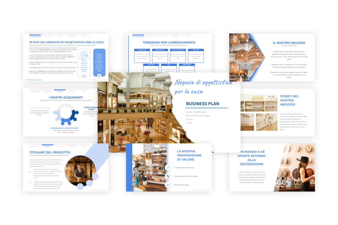 Negozio di Oggettistica Per La Casa Business Plan