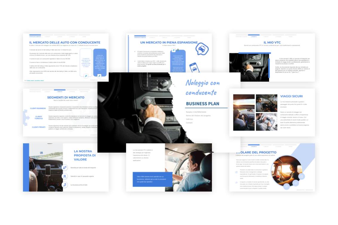 Noleggio Con Conducente Business Plan