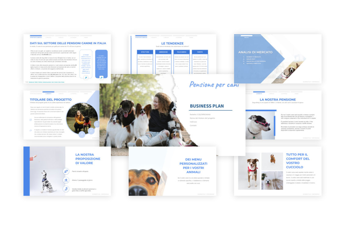 Pensione Per Cani Business Plan