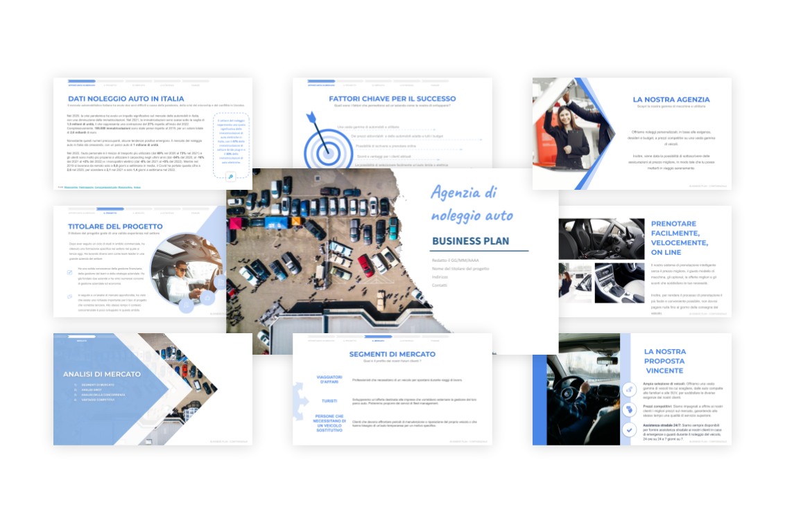 Agenzia di Noleggio Auto Business Plan