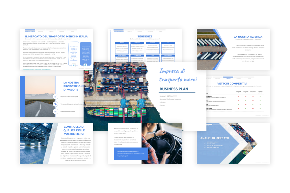 Impresa di Trasporto Merci Business Plan