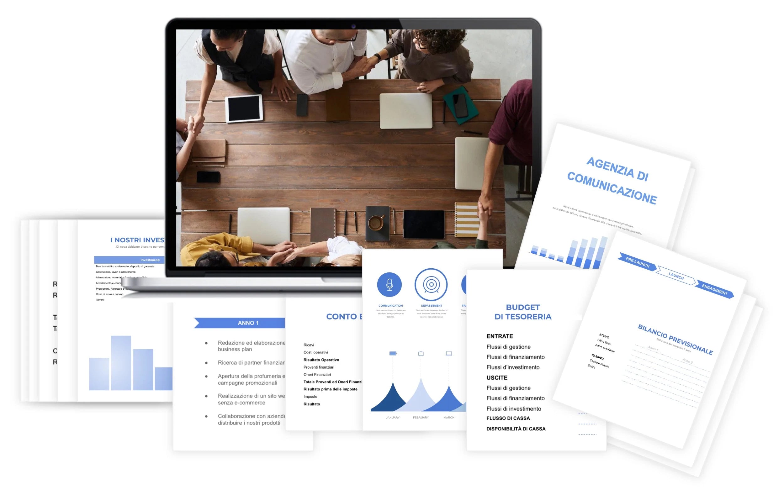 Agenzia di Comunicazione Piano Finanziario