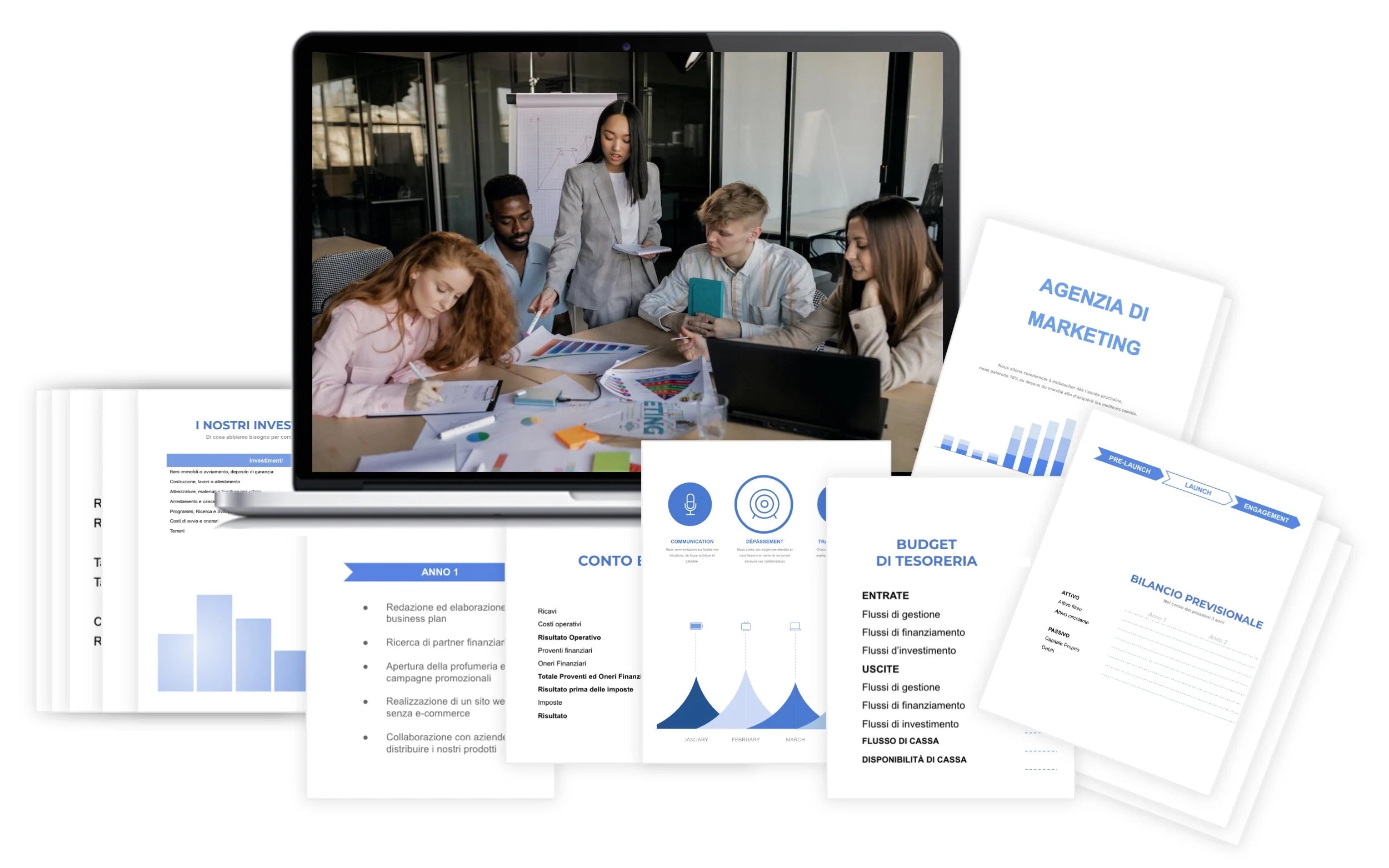 Agenzia di Marketing Piano Finanziario