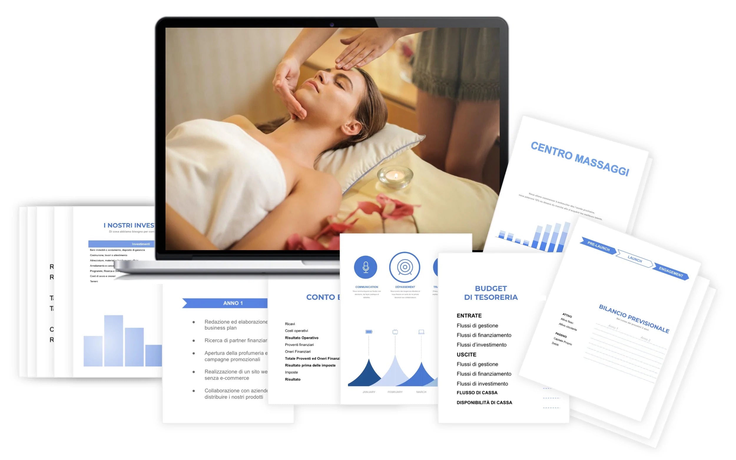 Centro Massaggi Piano Finanziario