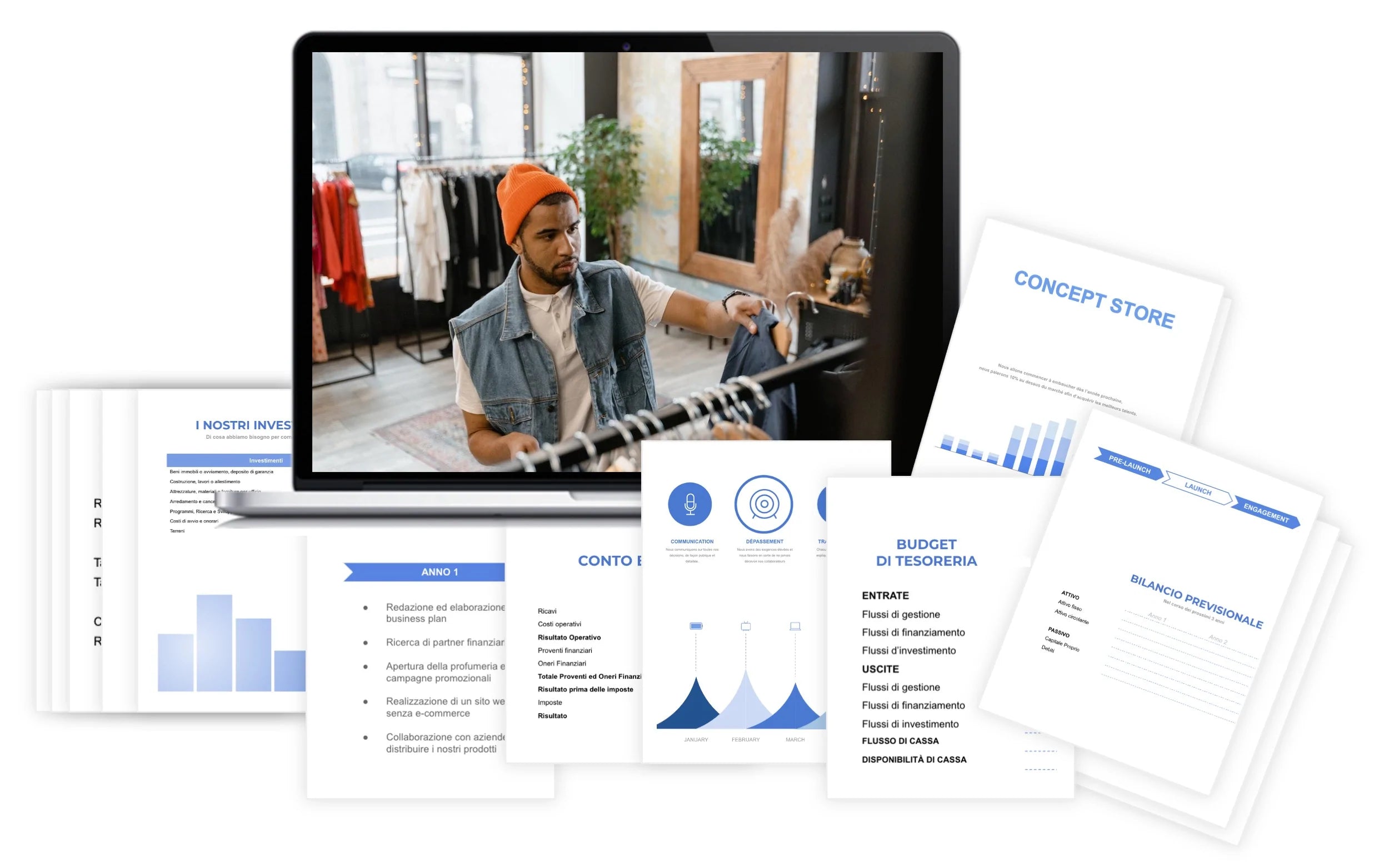 Concept Store Piano Finanziario