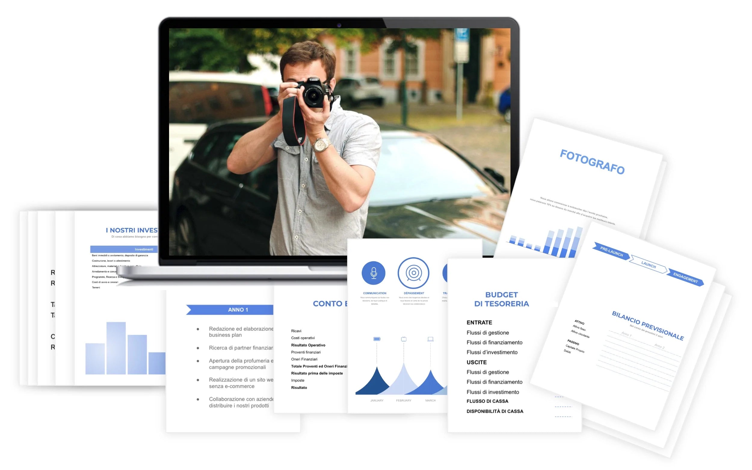 Fotografo Piano Finanziario