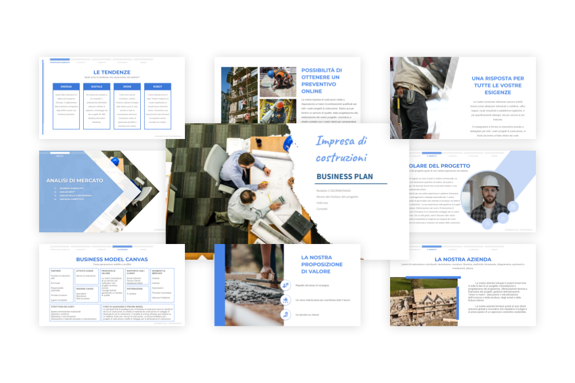 Impresa di Costruzioni Business Plan