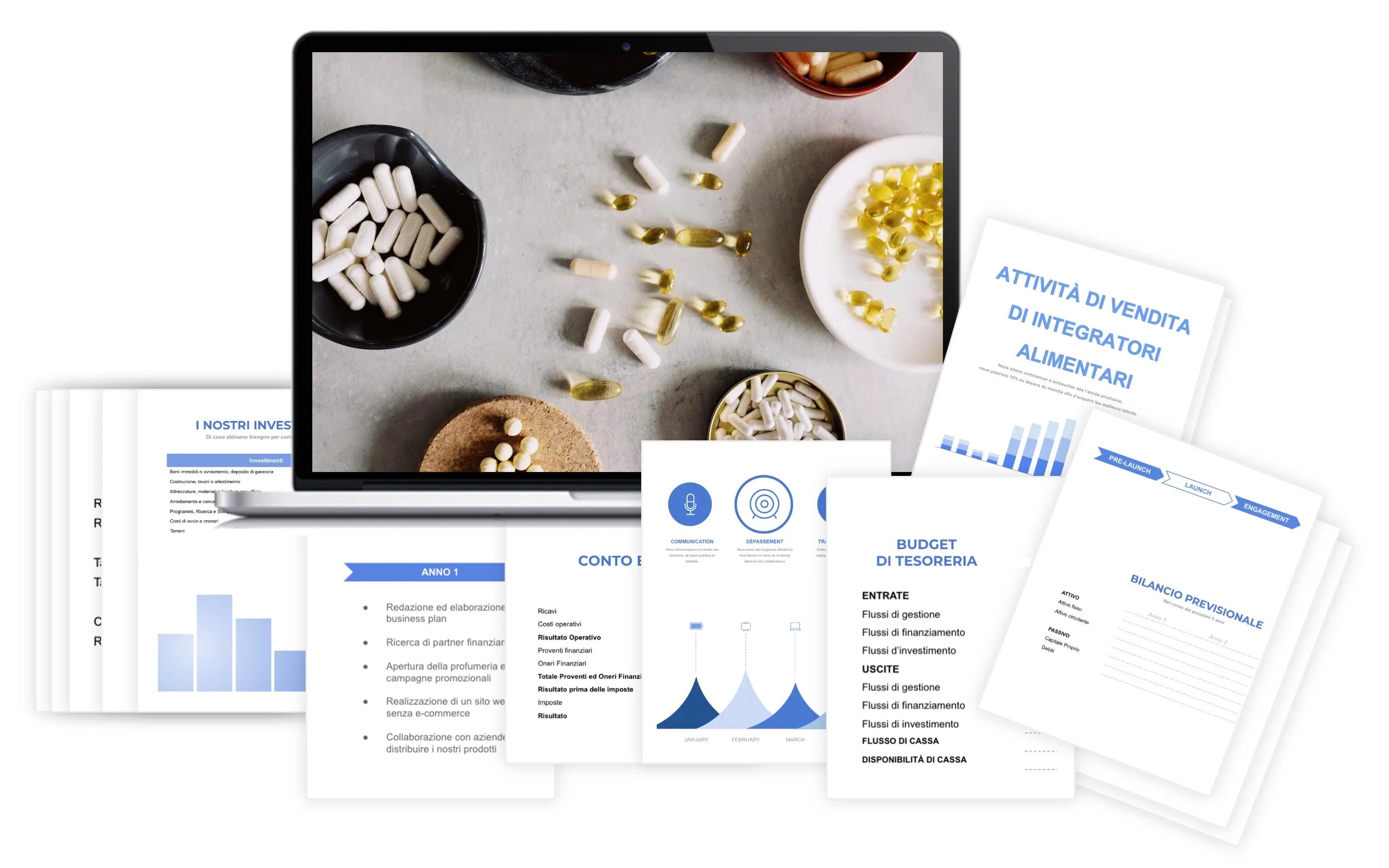 Vendita di Integratori Alimentari Piano Finanziario