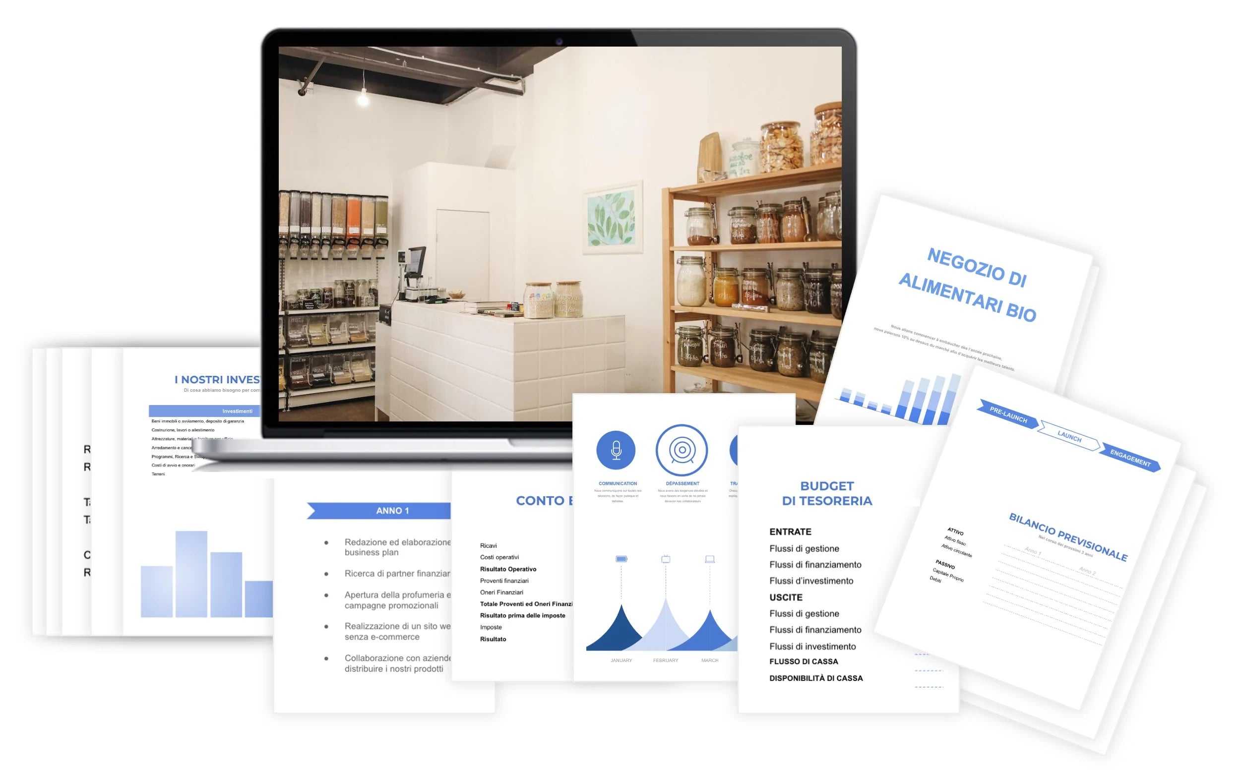 Negozio di Alimentari Bio Piano Finanziario