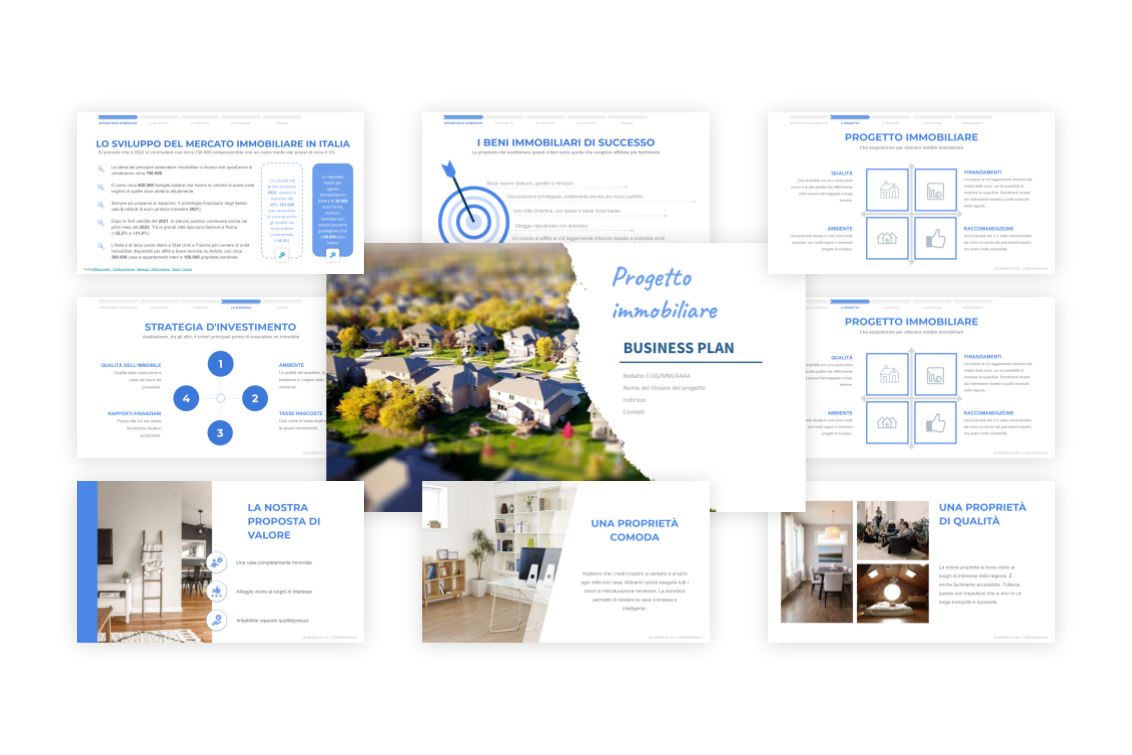 Progetto Immobiliare Business Plan