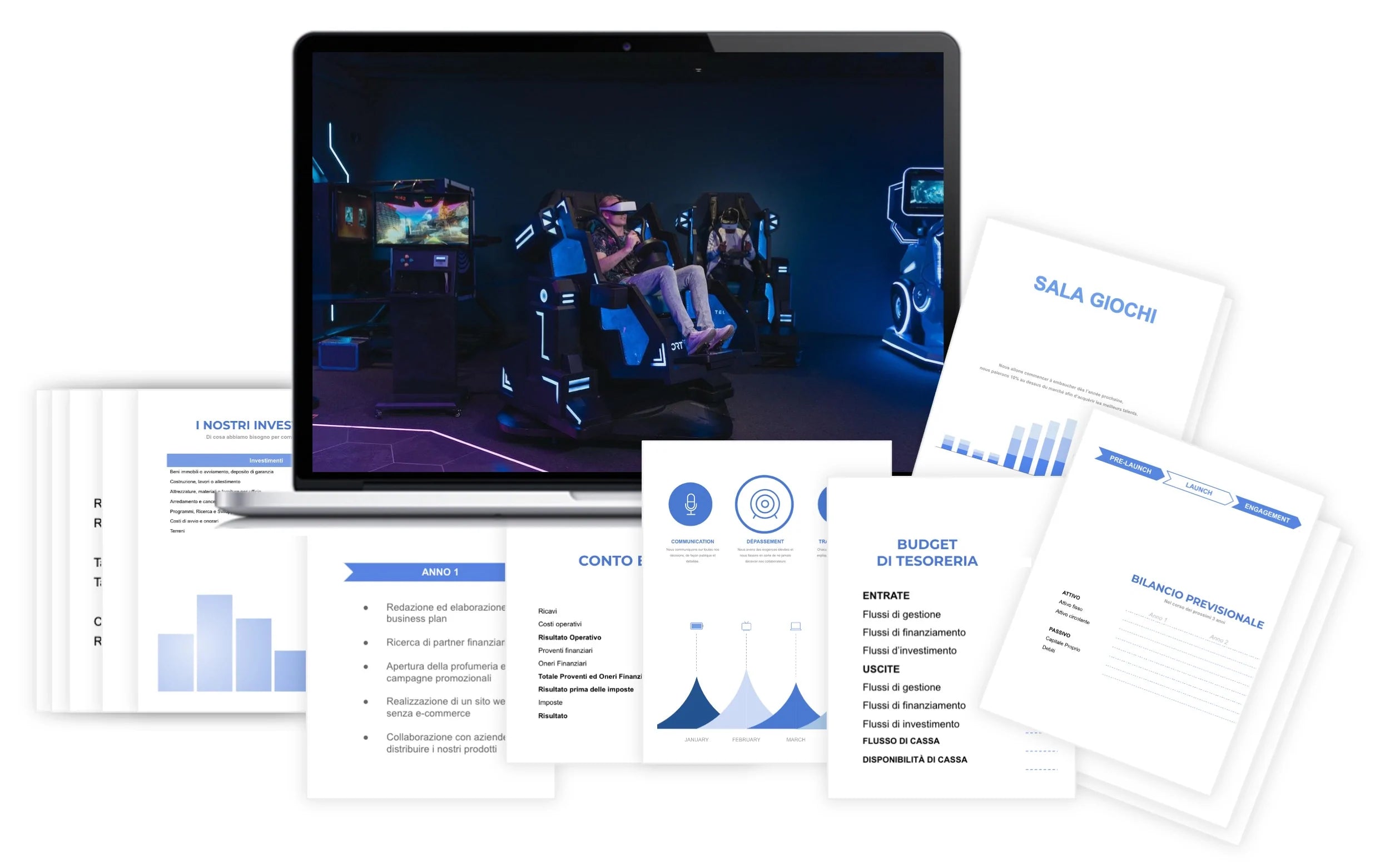 Sala Giochi Piano Finanziario