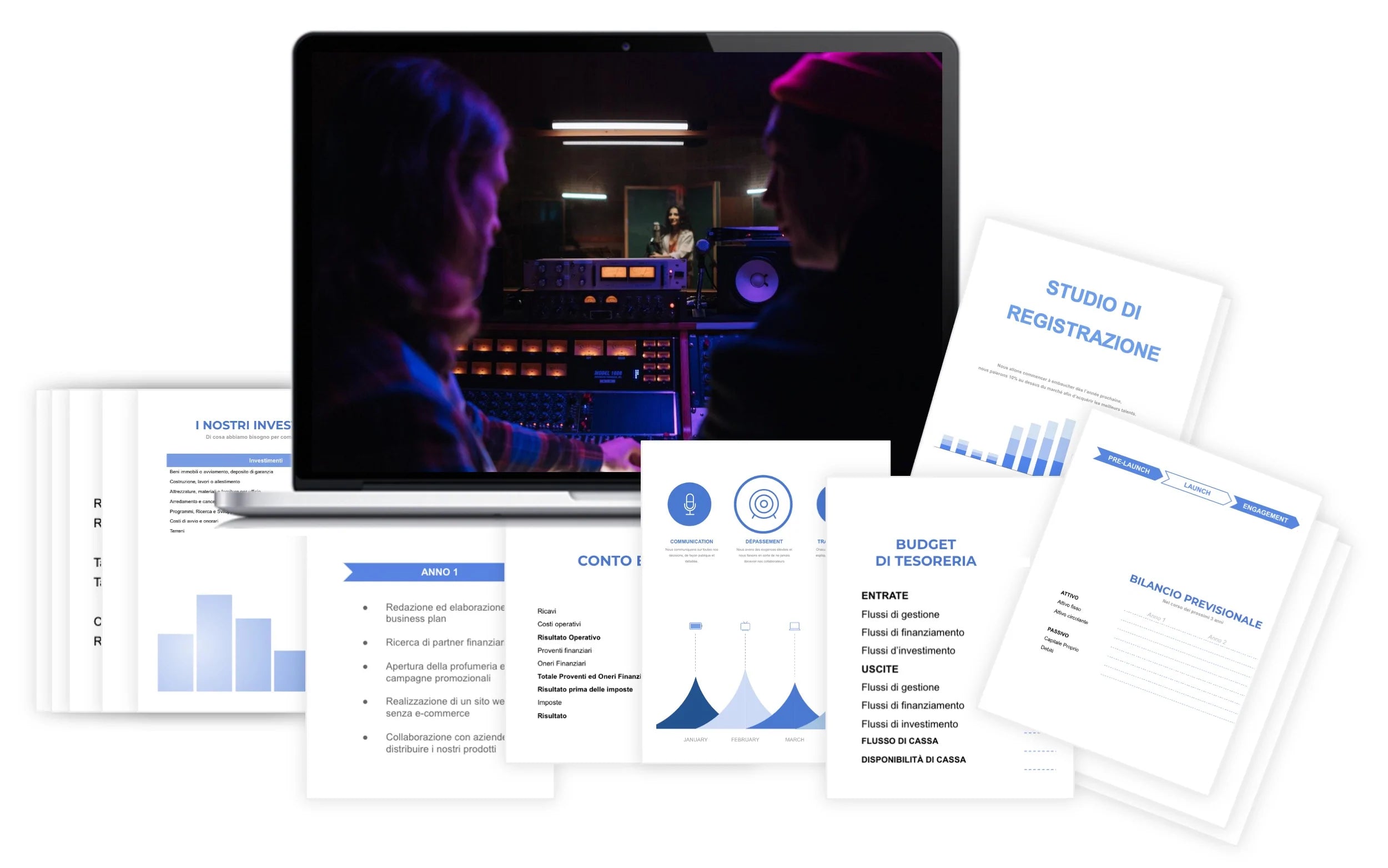 Studio di Registrazione Piano Finanziario