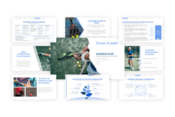 Come fare un business plan per un campo padel?