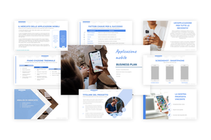 Un esempio gratuito di presentazione di un progetto di applicazione mobile