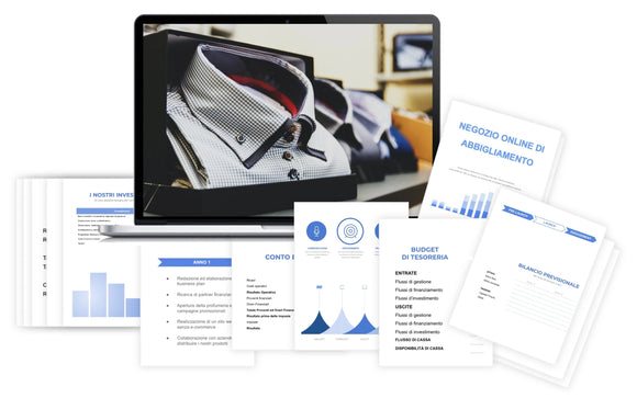 Negozio Online di Abbigliamento Piano Finanziario